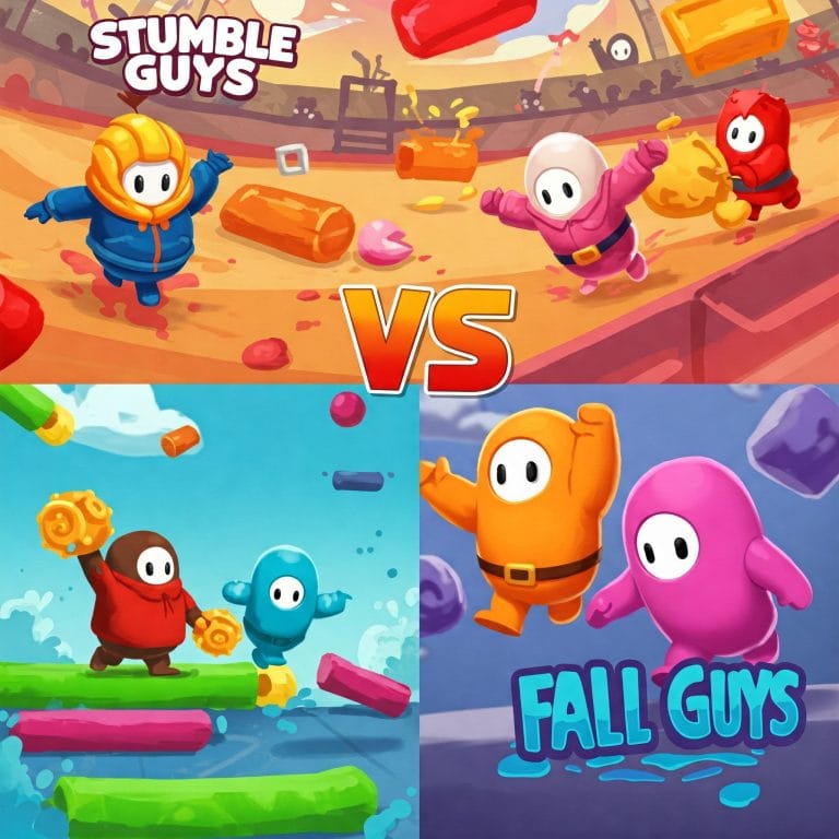 Stumble Guys vs Fall Guys: Mana yang Lebih Seru?