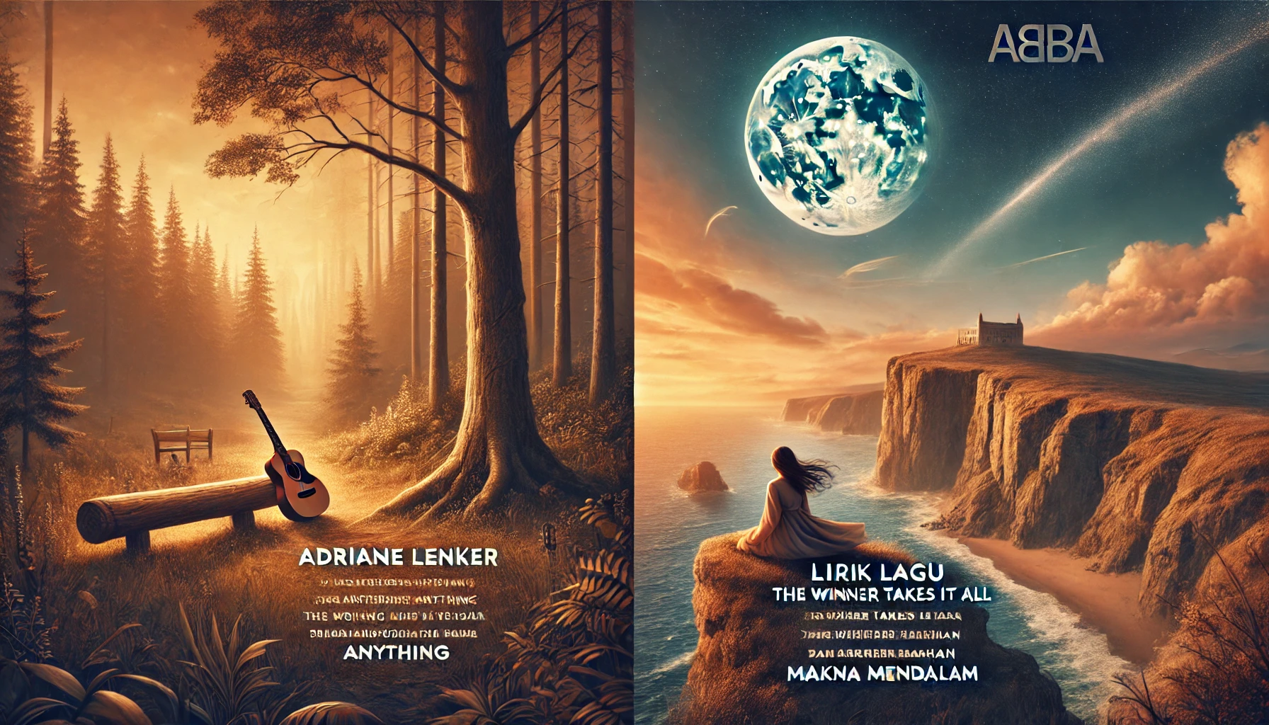 lirik lagu abba the winner takes it all