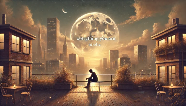 Lirik Lagu Everything You Are Hindia dan Maknanya yang Menyentuh Hati