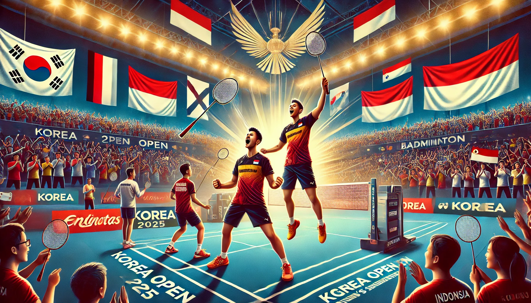 hasil final korea open 2025 ganda putra