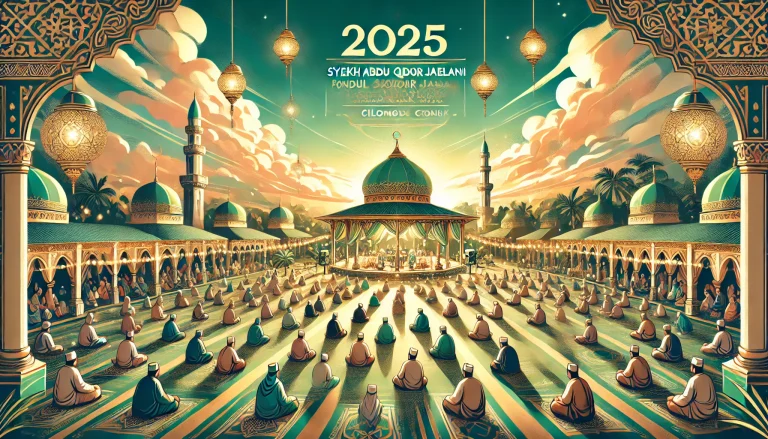 Haul Syekh Abdul Qodir Jaelani Cilongok 2025 Meriahkan Ponpes Al Istiqlaliyah dengan Lantunan Dzikir dan Tausiah Penuh Makna