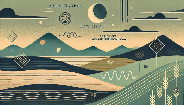 Arti Gempa Menurut Primbon Jawa dan Makna Tersembunyinya