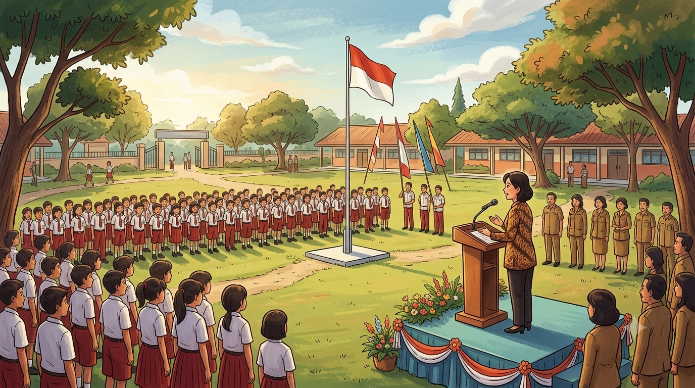 Contoh Amanat Pembina Upacara Tahun Ajaran Baru Bikin Siswa Penuh Semangat dan Siap Hadapi Tantangan Belajar
