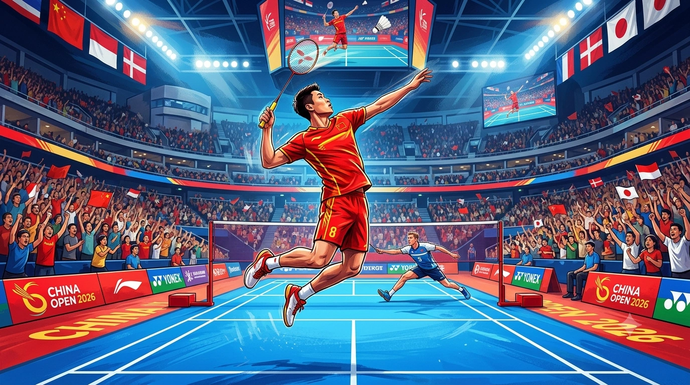 Sengit Pembagian Laga China Open 2026 Badminton Jonatan Christie Ditantang Bintang Muda Jepang Di Babak Pertama