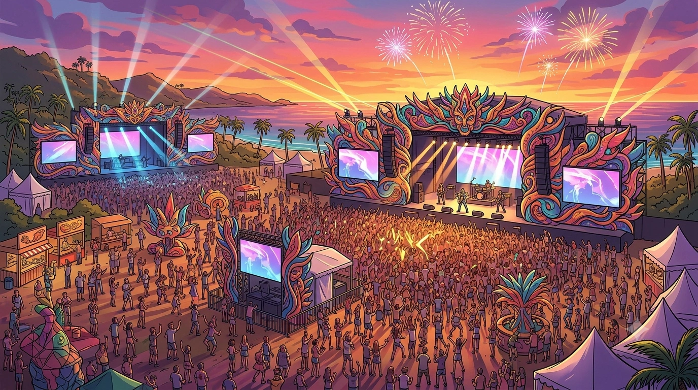 Heboh Festival Musik Legendaris Soundrenaline 2026 Hadirkan Konsep Baru Di Jakarta Bikin Penonton Nostalgia Dan Histeris