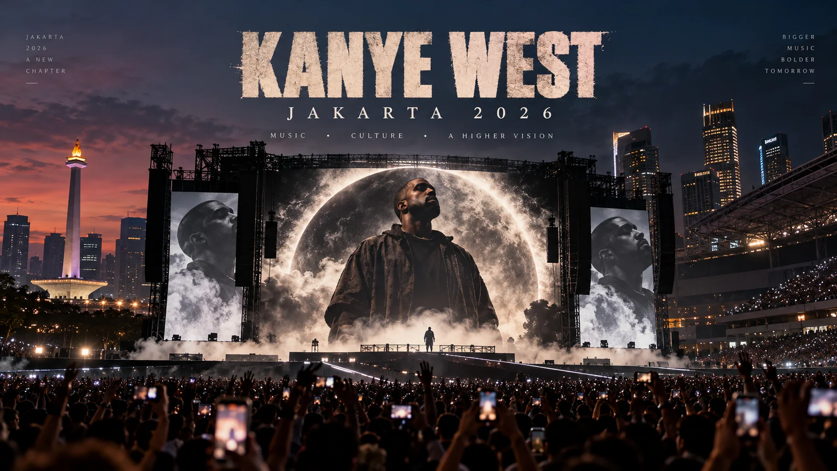 Konser Kanye West Jakarta 2026 Heboh hingga Mancanegara, Ye Bantah Marah ke Penonton dan Sukses Tarik Penggemar dari 80 Negara