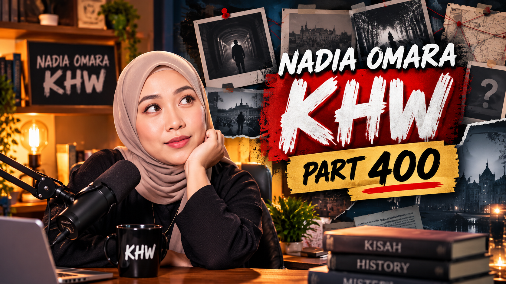 Nadia Omara KHW Part 400 Viral Ditonton 30 Juta Kali Kisah Pulang Ungkap Misteri Kematian Mbak Santi dan Rahasia Kelam Mas Edo